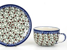 Tasse mit Untertasse 0,2 l   Laube