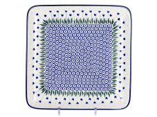 Square Platter 28 cm (11")   Lily of the Valley