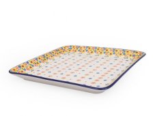 Square Platter 28 cm (11")   Spring