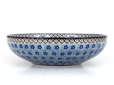 Low Bowl  22 cm (9")   Forget-me-not