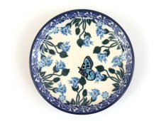 Teabag Plate 10 cm (4")   Meadow Butterfly