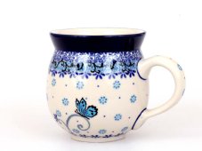 Bubble Mug 0,35 l (12 oz)   Butterfly on Straw