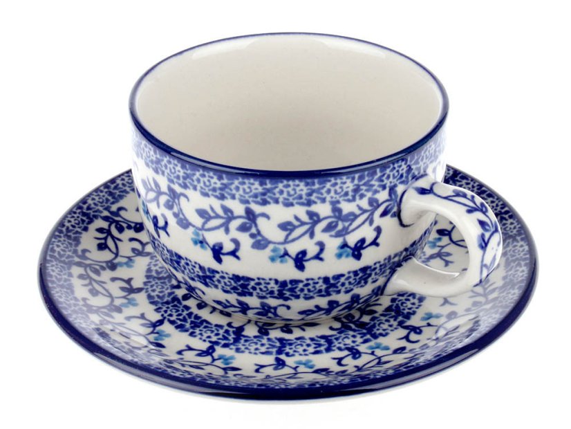 Tasse mit Untertasse 0,2 l   Ehrenpreis