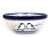 Bowl CLASSIC  24 cm (9")   Titmouses in Winter UNIKAT