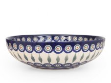 Low Bowl 27 cm (11")   Peacock