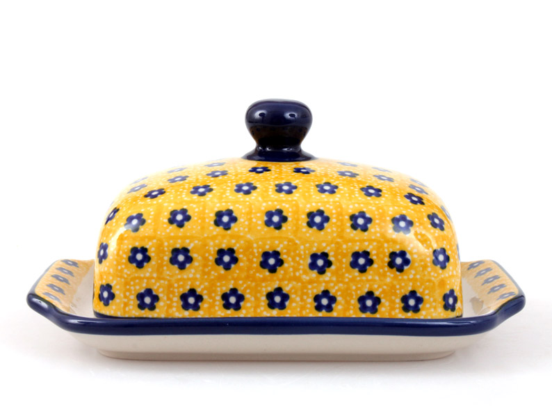 Butter Dish   Yellow