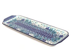Platter 42 cm (16")   Blue Summer UNIKAT