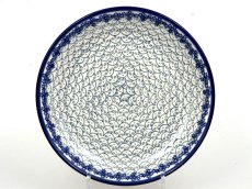 Shallow Plate 25 cm (10") White Lace