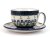 Tasse mit Untertasse 0,35 l   Blumengarten