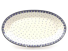 Platten Oval 45 cm   Dämmerung 