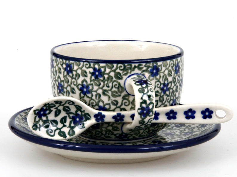 Cup with Saucer 0,2 l (7 oz)   Lobelia