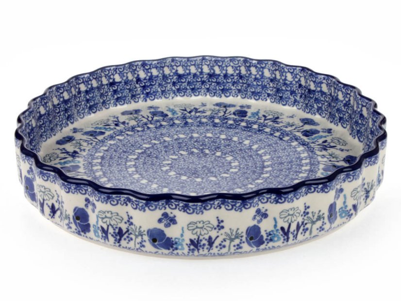 Pie Baking Dish 29 cm (11")   Blue Garden
