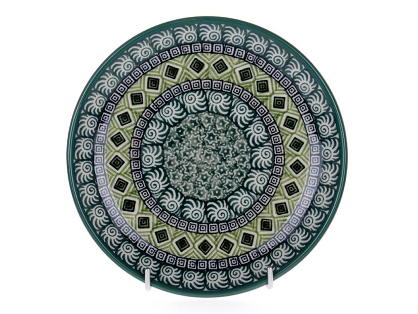 Dessert Plate 18 cm (7")   Aztec Sun green