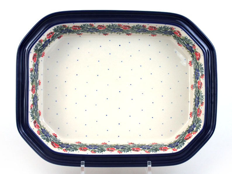 Baking Dish with Lid 31 cm (12")   Wreath