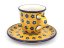 Mocca Cup with Saucer 0,06 l (2 oz)   Yellow