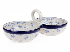 Double Bowl 25 cm   Damselfly