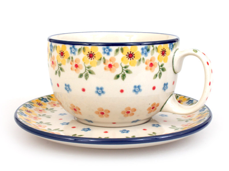 Cup with Saucer 0,35 l (13 oz)   Spring