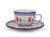 Cup with Saucer 0,1 l (4 oz)   Pink Tulips