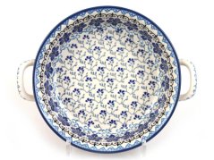 Round Baking Dish 25 cm (10")   Blue star