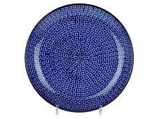 Teller 25 cm   Blaues Juwel
