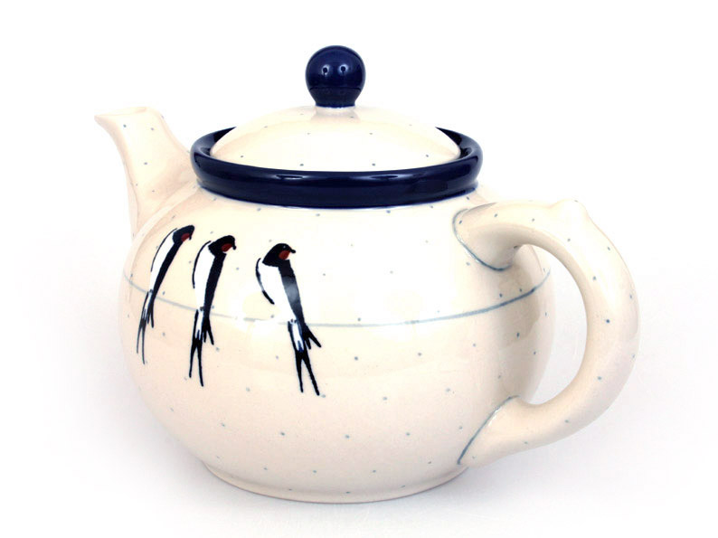 Teapot 1,2 l (40 oz)   Swallows UNIKAT