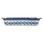 Baking Dish 39 cm (15")   Blue Rose