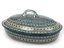 Oval Baking Dish with Lid 36 cm (14")   Aztec Sun green