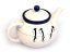 Teapot 1,2 l (40 oz)   Swallows UNIKAT