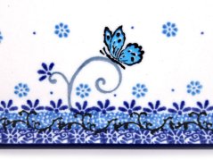 Platte 42 cm   Schmetterling am Stiel