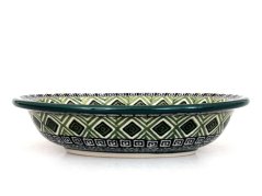 Soap Dish with Holes 14 cm (6")   Aztec Sun green