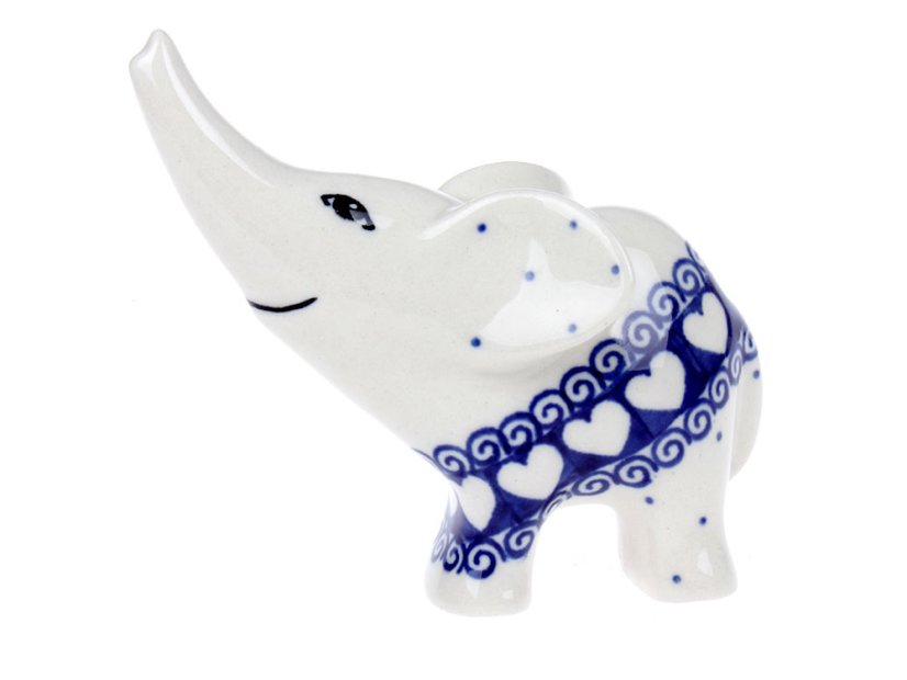 figurka slon 10 cm   Srdce