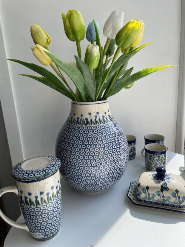 váza 24 cm   Konvalinky