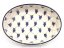 Backform mit Deckel Oval 36 cm   Lattice