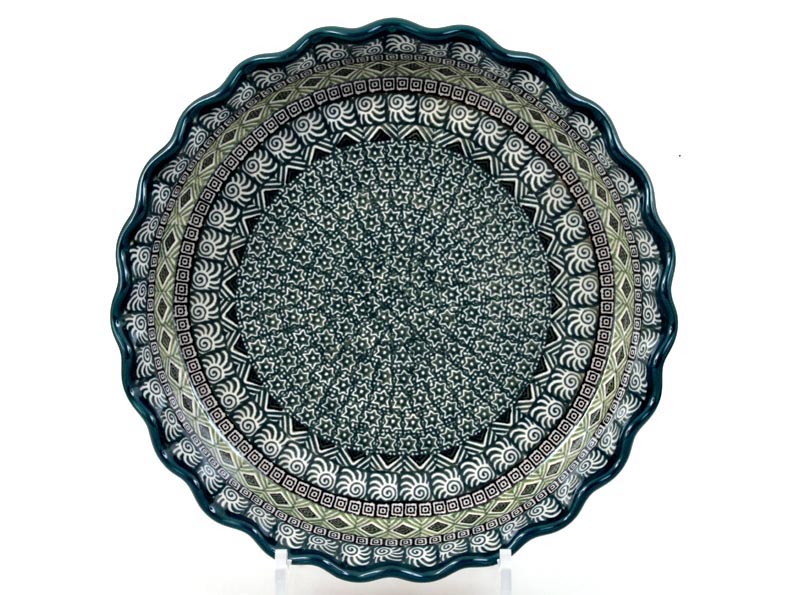 Pie Baking Dish 26 cm (10")   Aztec Sun green