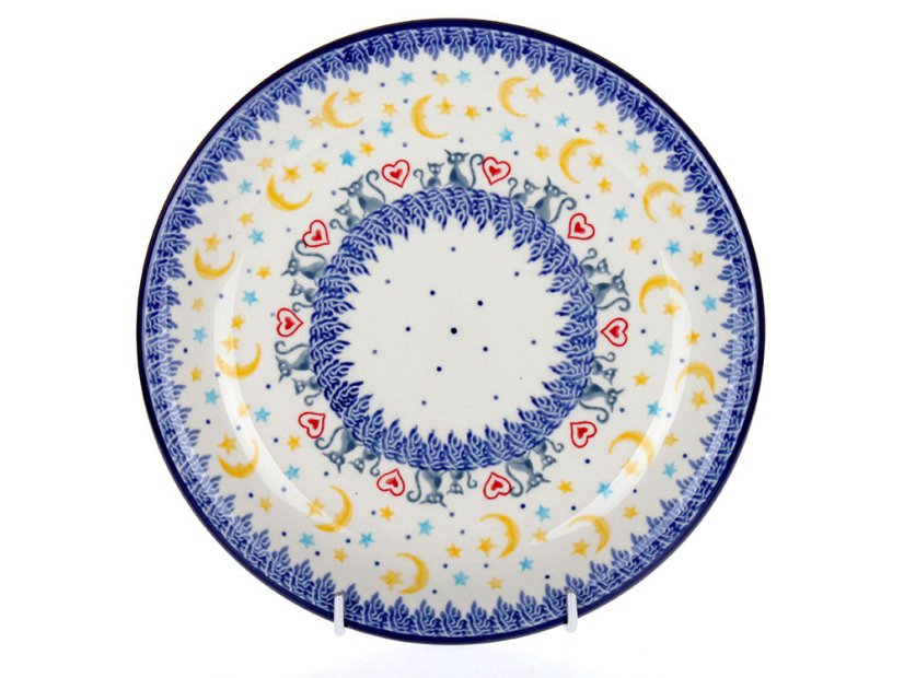 Dessert Plate 21 cm (8")   Cats in Love