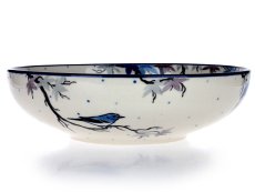 Low Bowl  22 cm (9")   Japanese Garden UNIKAT