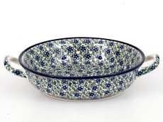 zapékací miska kulatá s uchy 21 cm   Lobelky