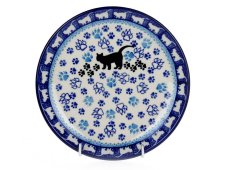 Dessert Plate 18 cm (7") Black Cat