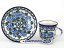 Mocca Cup with Saucer 0,06 l (2 oz)   Asters