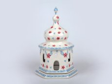 "Curch" Candle Holder 17 cm (7") Little Red