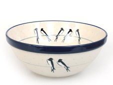 Schüssel KLASSIK 24 cm   Schwalben UNIKAT