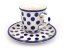 Mocca Cup with Saucer 0,06 l (2 oz)   Dots