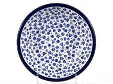 talíř hluboký 21 cm Blue Confetti