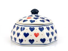 Jar with Lid 10 cm (4")   In Love