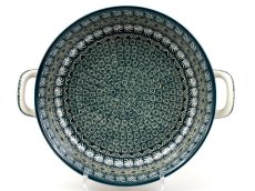 Round Baking Dish 31 cm (12") Aztec Sun green