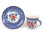 Mocca Cup with Saucer 0,06 l (2 oz)   Poppies