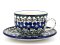 Cup with Saucer 0,2 l (7 oz)   Flax Flower