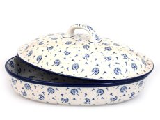 ovál s víkem 36 cm   Pampelišky