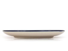 talíř desertní malý 16 cm Fialky UNIKÁT