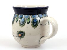 Bubble Mug 0,35 l (12 oz)   Peacock Feather